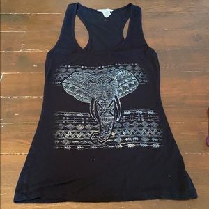 Aztec Elephant Tank Top